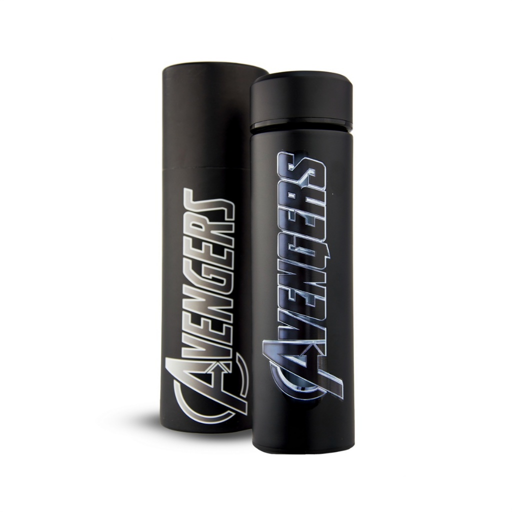 Garrafa Térmica Avengers Marvel Vingadores Aço Inox 500m em Oferta na Shopee