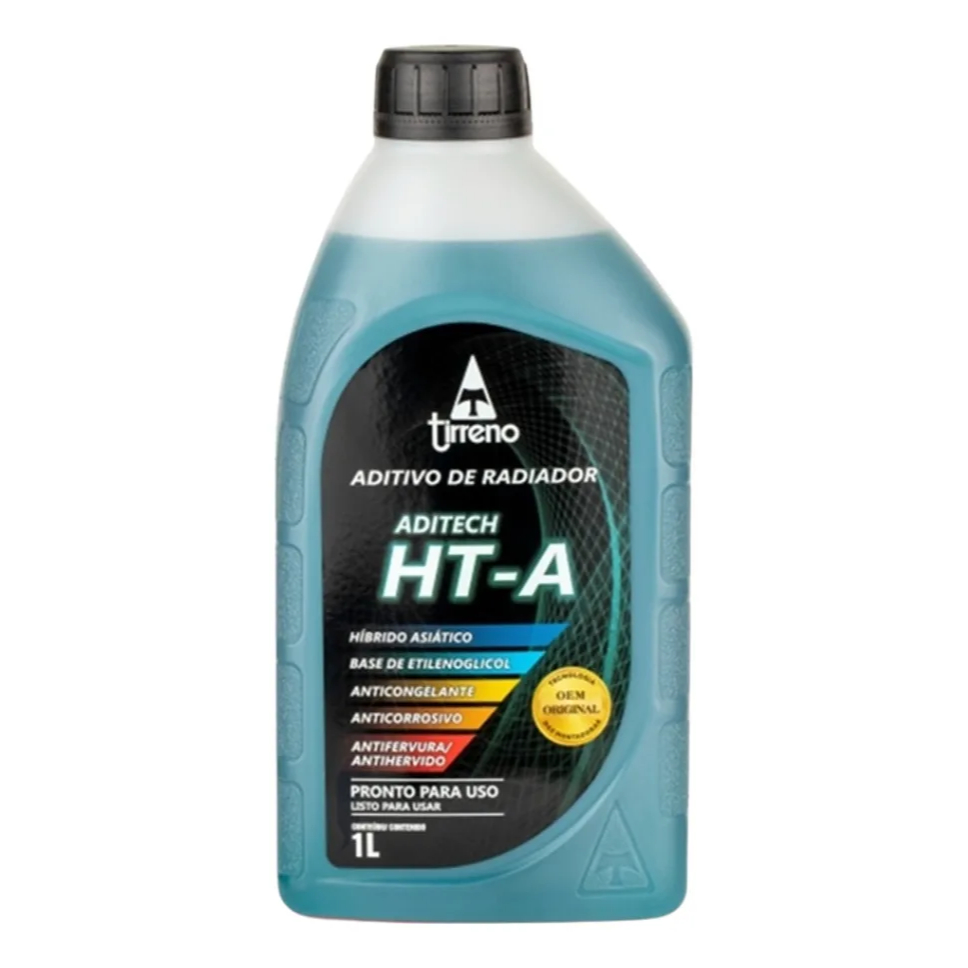 Aditivo Radiador Tirreno PU Ht-a Híbrido Asiatico 1L