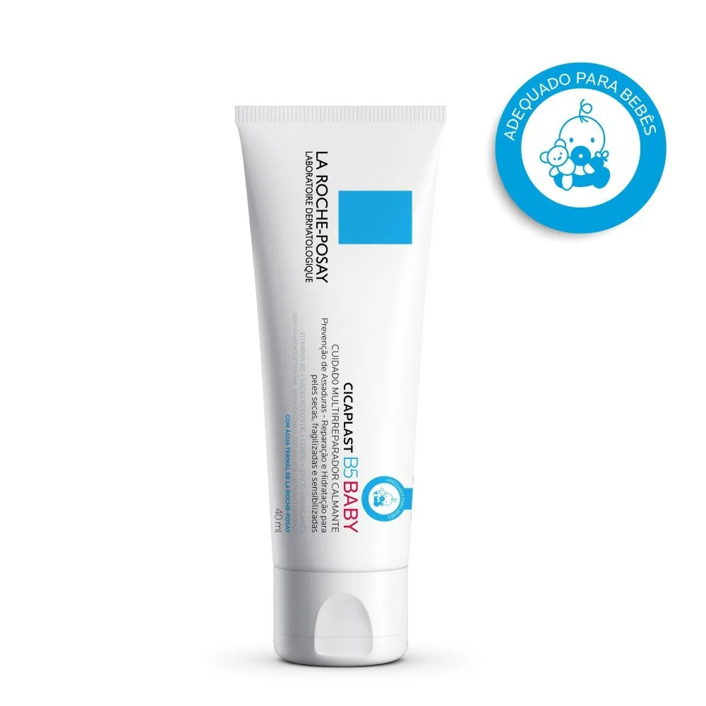 Creme Preventivo De Assaduras La Roche-Posay Cicaplast B5 Bebê Com 40ml