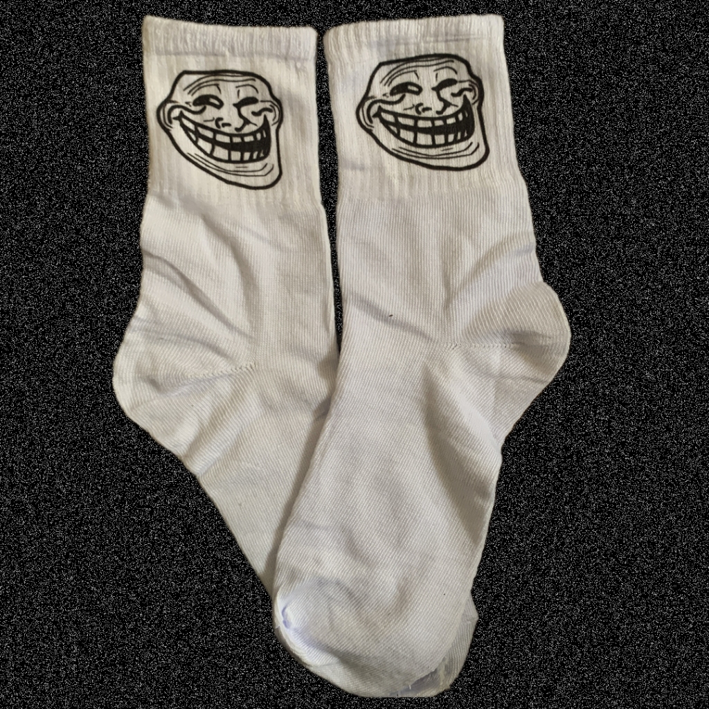 Meia - Trollface