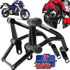 Protetor Stunt race CB 300F Twister proteção street cage motor e carenagem Honda CB300 f