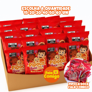 Pipoquinha Doce Com 15/20/30/40/50/60 Unidades 10g Cada Lembrancinha Festa - Fala Comigo em Oferta na Shopee