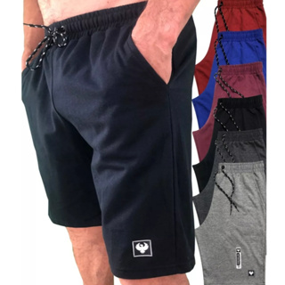 Bermuda De Moletom Esporte Com Bolso E Elastico Muito Confortavel Prmoção em Oferta na Shopee