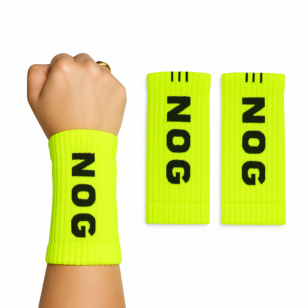 Munhequeiras Canelada Crossfit Atoalhada - Munhequeira Seca Suor Beach