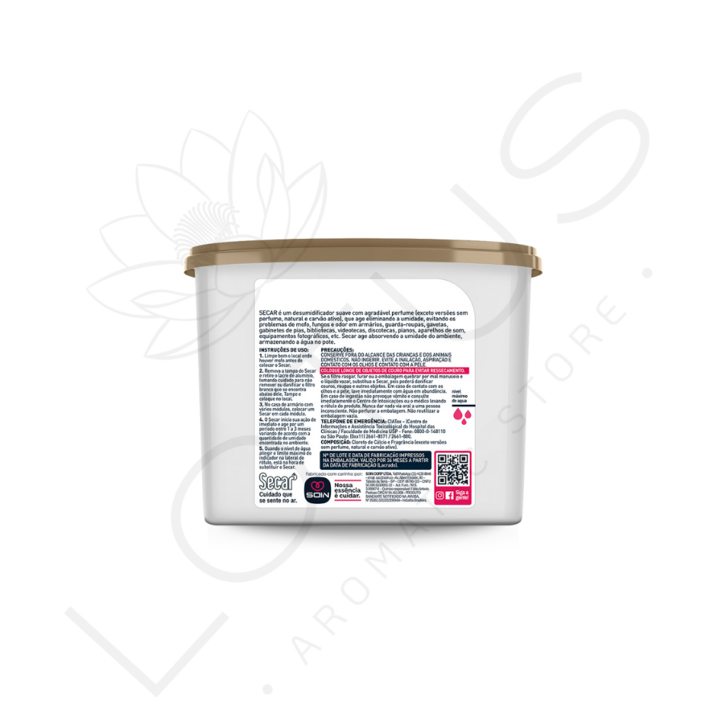 3un Novo Anti Mofo Secar Chá Branco 180g - Evita Mofo Armário Gaveta Aromatico Casa Lar