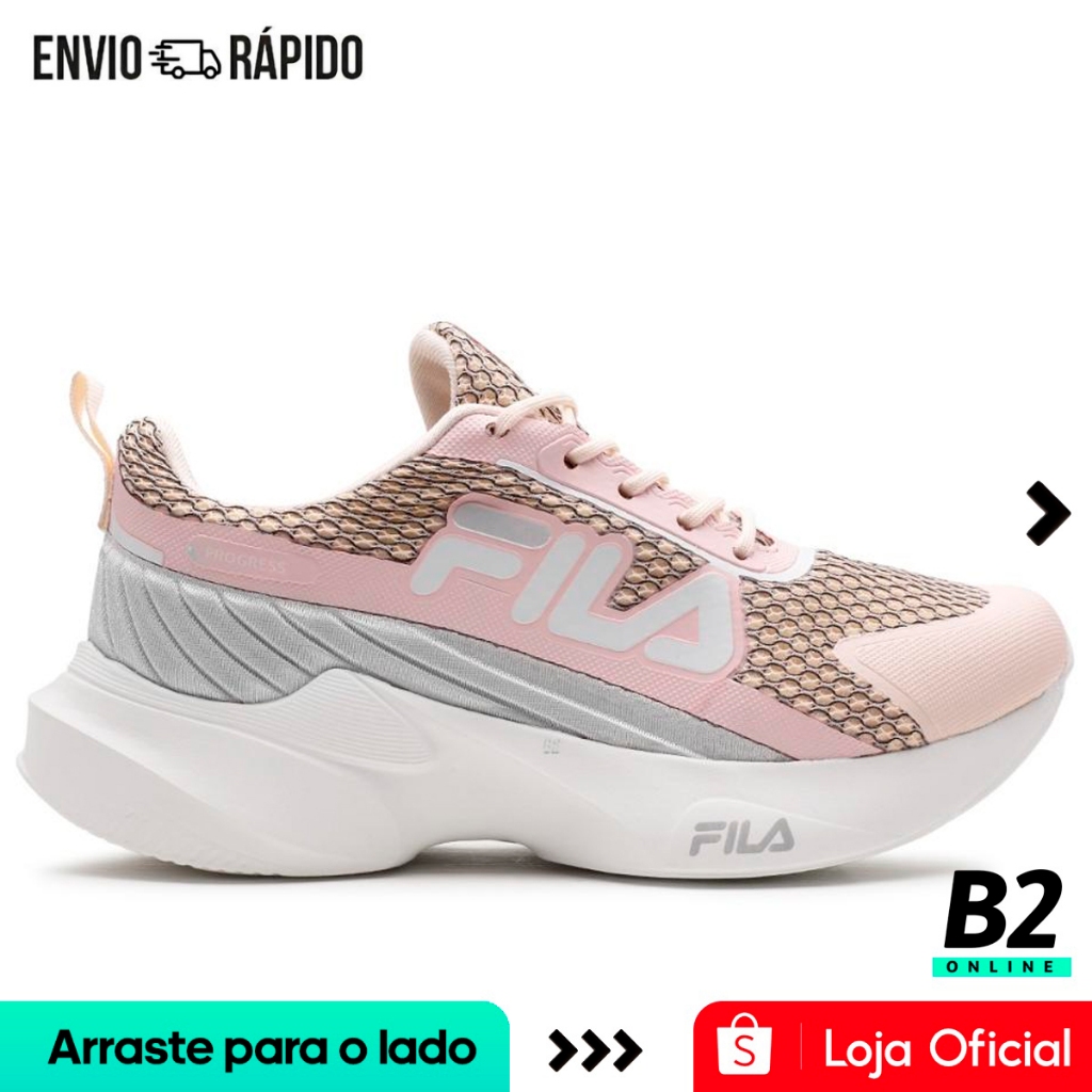 Tênis Fila Progress Feminino Infantil Original com Nota Fiscal e Garantia