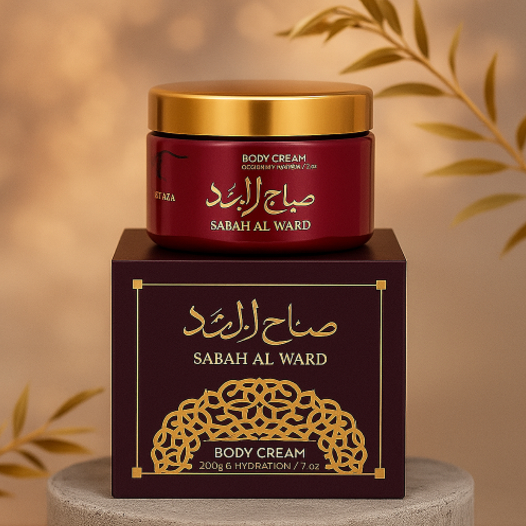 Creme Pasta Feminino Sabah Al Ward 200g marca Isabelle La Belle Marcante Forte Poderoso Encantador