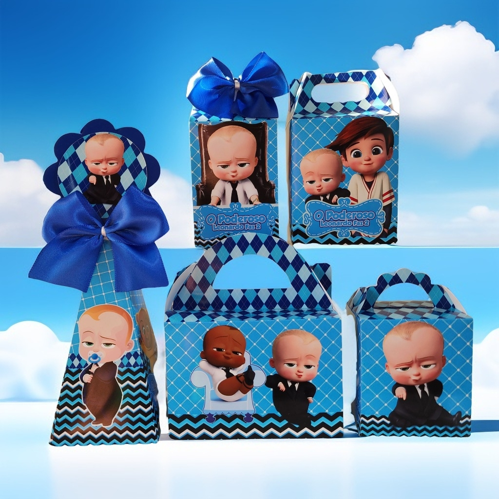 Kit Festa Pegue e Monte Poderoso Chefinho - Caixinhas personalizadas - Aniversario - lembrancinhas