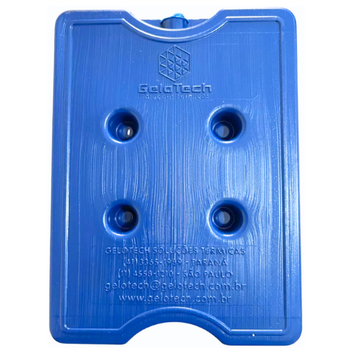 Kit placa bolsa gelo artificial reutilizavel rigido 1050 ml gelox cooler transporte