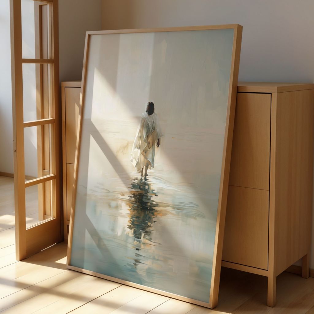 Quadro Decorativo Jesus Minimalista - Comprar com Melhor Preço em Decoração