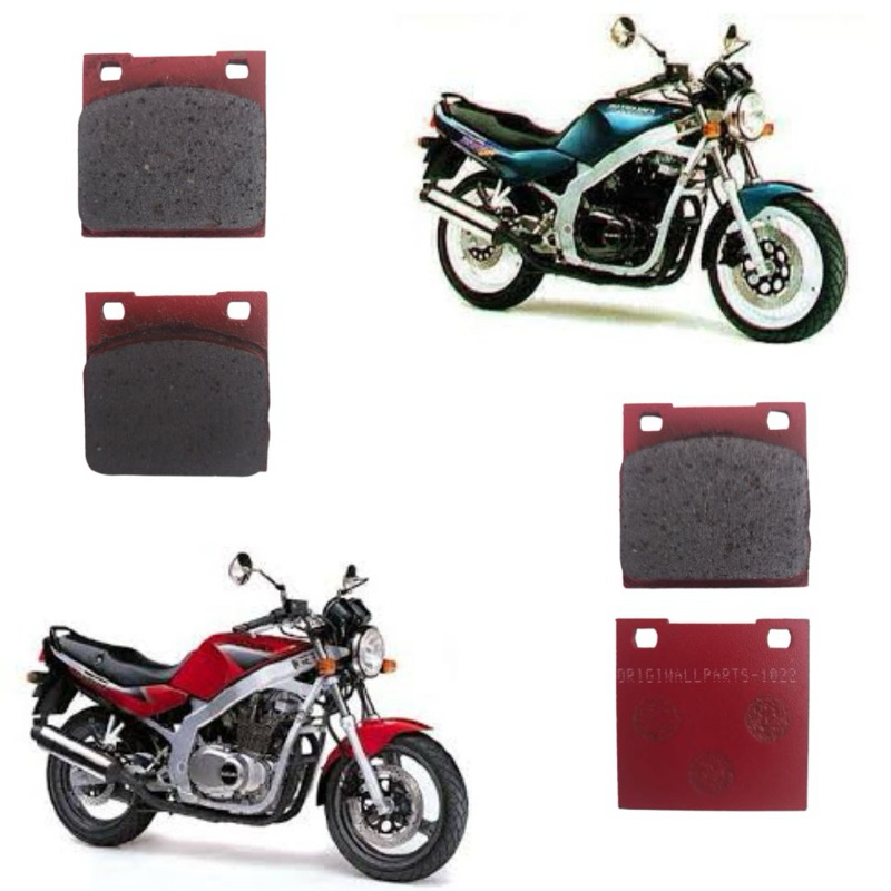 Pastilha de Freio Traseira Originall Parts OR1022 Suzuki GS 500/Bandit 600 1200/TL 1000/GSX-R 750/Hayabusa/RF 600R