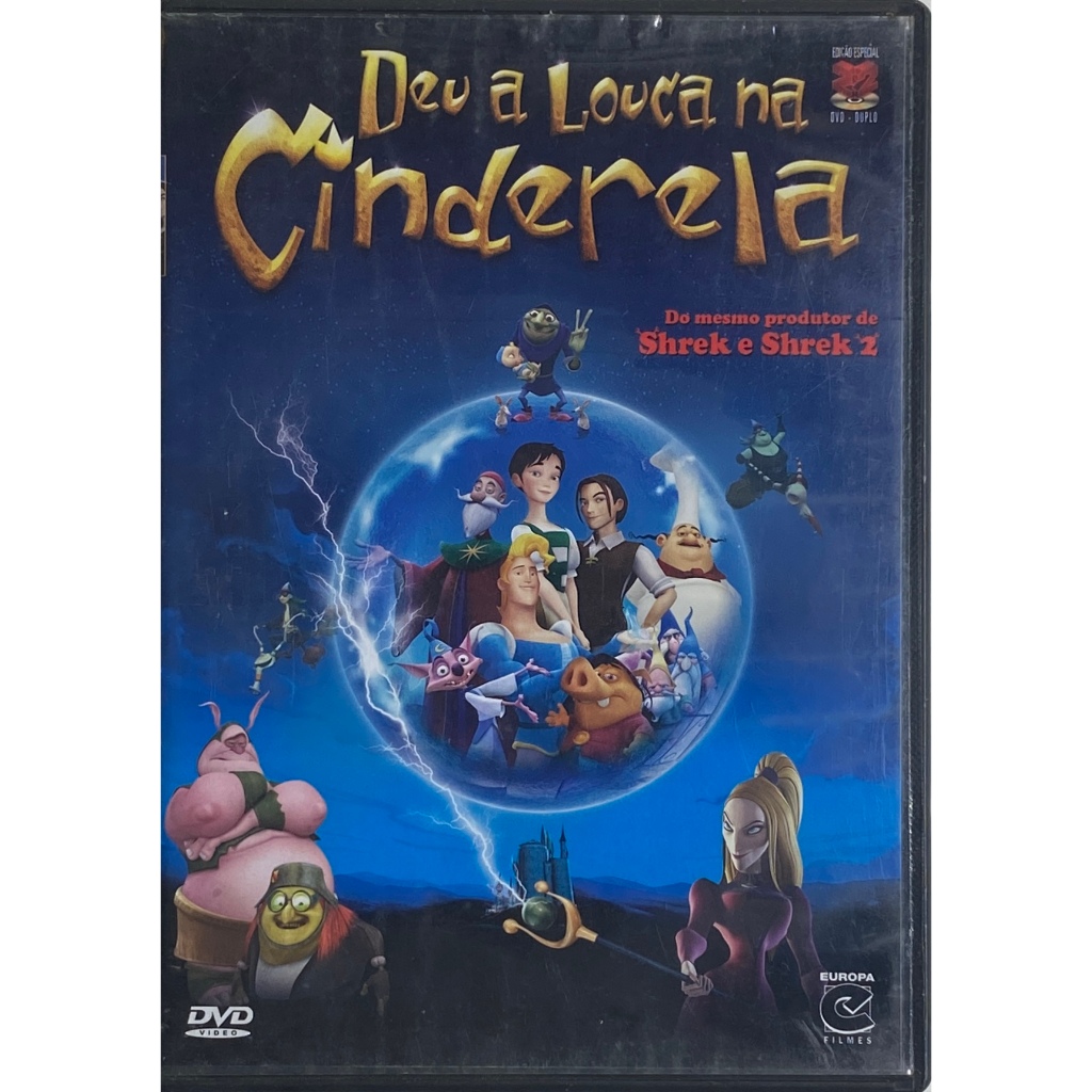 DVD - Deu a Louca na Cinderela - Duplo Original