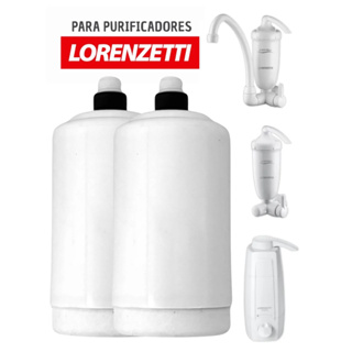 Kit 2 Refis Purificador Torneira Universal Vela Filtro Acquabios Rv01 Vitale Lorenzetti Acqua Bella em Oferta na Shopee
