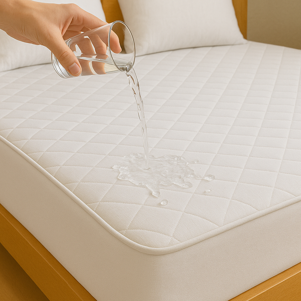 Capa Colchão Casal Protetor Impermeável Antialérgico Forrado Solteiro Queen King Cama Box Branco
