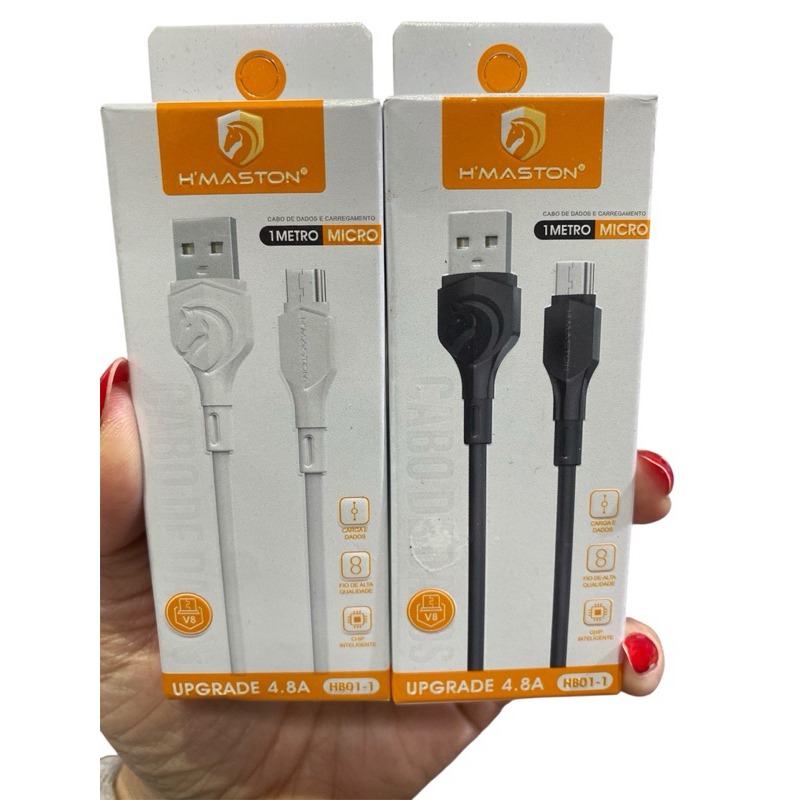 cabo USB v8 carregamento rápido
