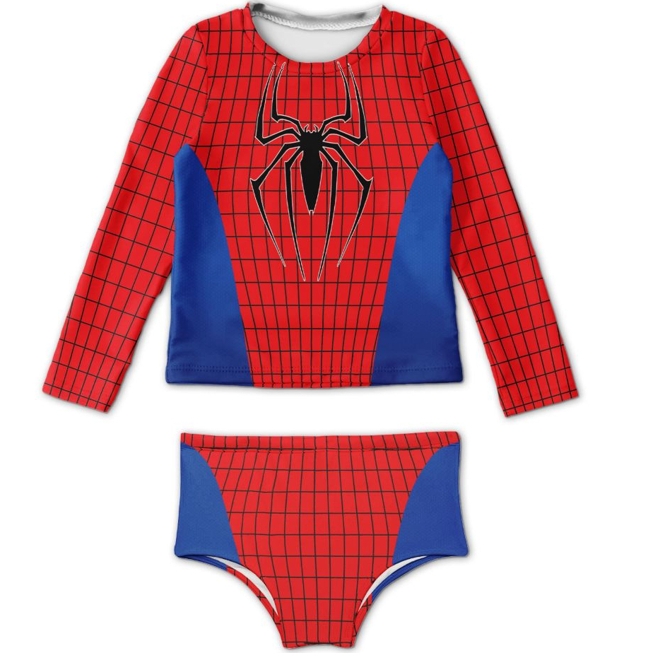 Kit UV proteção infantil menino aranha em Oferta na Shopee