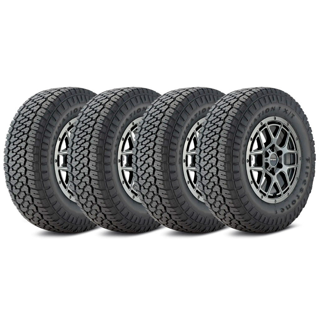Kit 4 Pneus 265/60R18 Firestone Destination ATX 114T em Oferta na Shopee