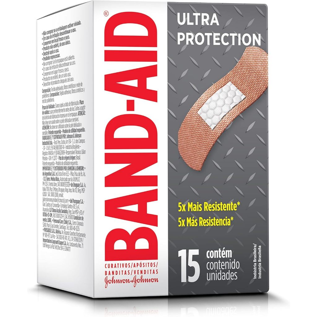 BAND-AID Curativos Ultra Protection 15 Unidades em Oferta na Shopee