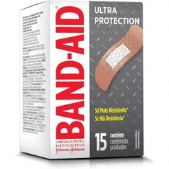 BAND-AID Curativos Ultra Protection 15 Unidades
