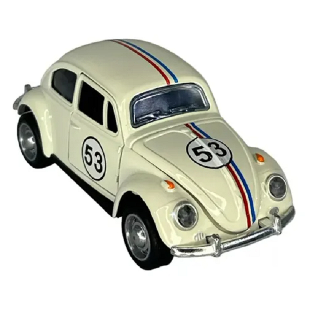 Carro/caminhonete Em Miniatura Fusca Herbie Branco