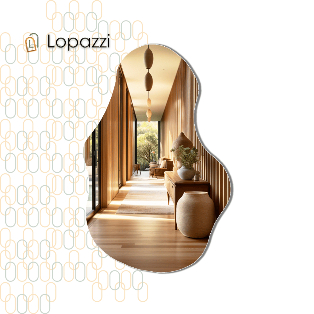 Espelho Orgânico Polido 70x50cm Com Suporte de Parede Decoração Pinterest Quarto Sala Hall em Oferta na Shopee