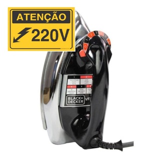 Ferro De Passar Black Decker The Classic ( 220 Volts) em Oferta na Shopee