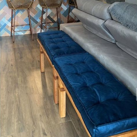 ALMOFADA FUTON 1,30 X 40 CM em Oferta na Shopee