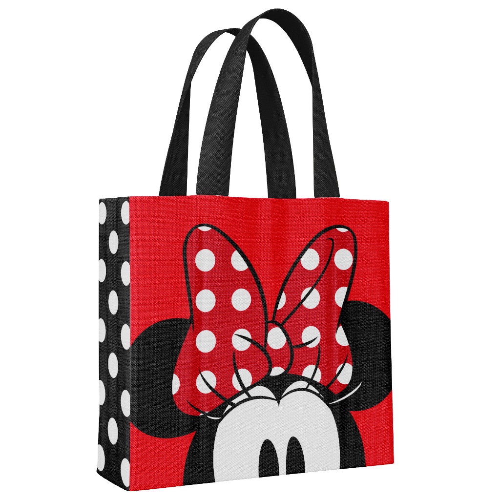 Sacola Retornável Minnie Mickey Ecobag Ecológica Original Disney em Oferta na Shopee