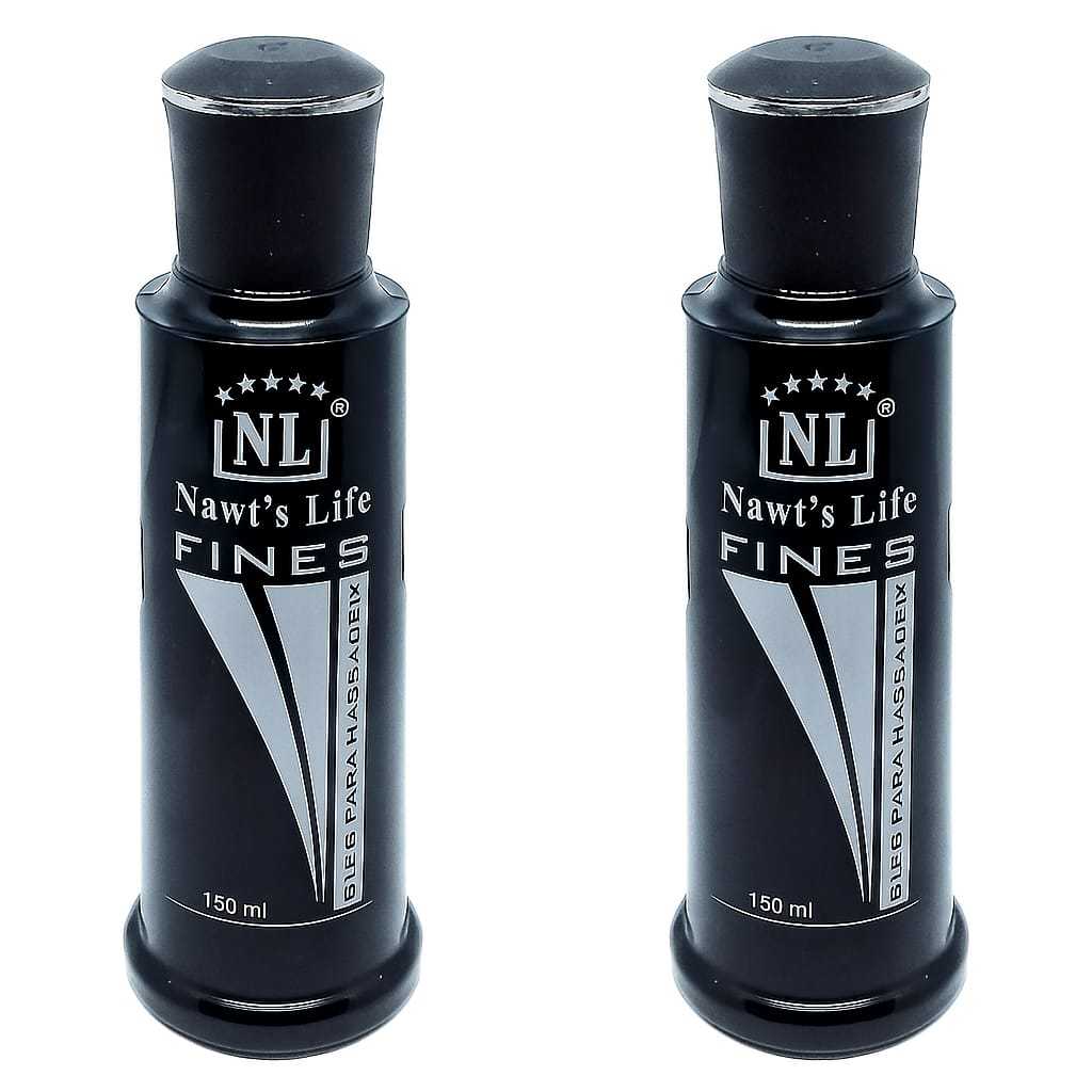 Oleo de massagem Fines Nawts Life 150ml kit com 2 unidades em Oferta na Shopee
