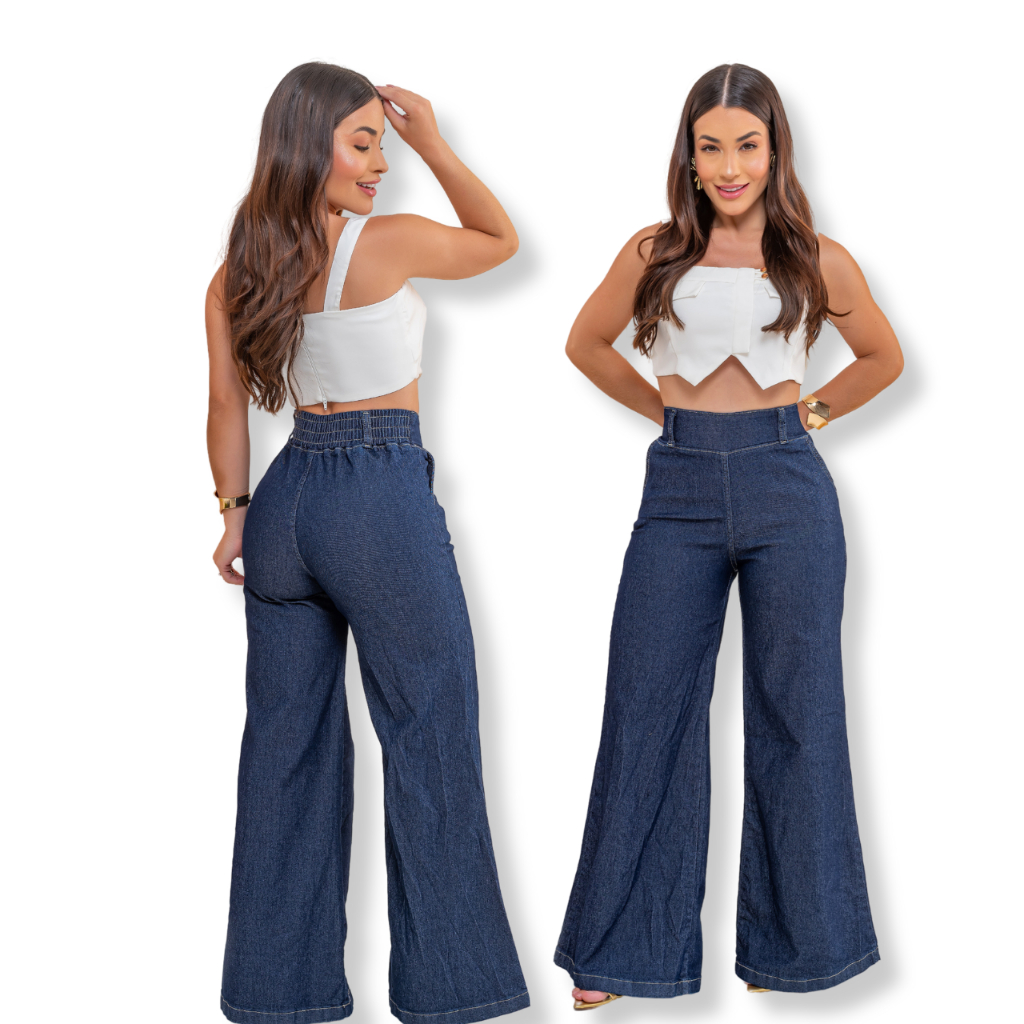 Wide Leg com Lycra: Onde Comprar | BuscaProdutos
