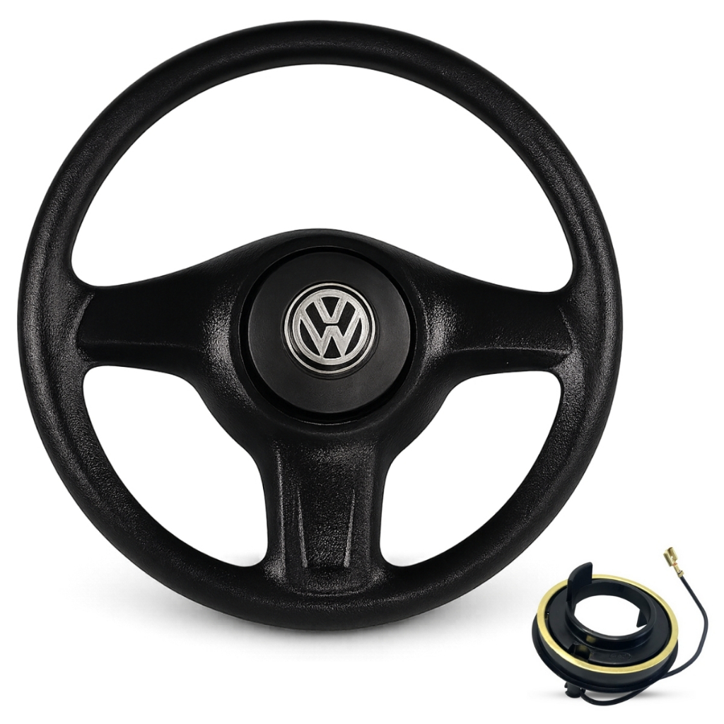 Volante Tampa Direção VW Gol G5 Saveiro Fox Voyage 2008 a 2013 Modelo Original Completo