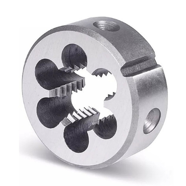 TARRAXA COSSINETE MANUAL HSS AÇO RÁPIDO 7/8 X 14 UNF - DIN223B - ROCAST - ROSCA FINA