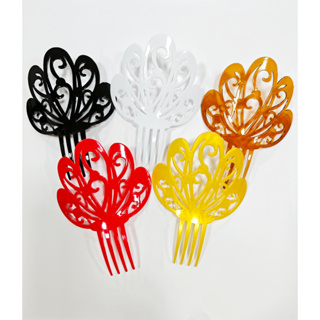 Peineta Tamanho G Acessório de Cabelo para Dança Espanhola Dança Cigana em Oferta na Shopee