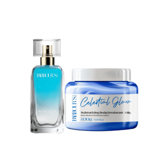 Kit Perfume Capilar 50ml Geleia Hidratante Corporal 200g Celestial Glow Barbour's Beauty em Oferta na Shopee