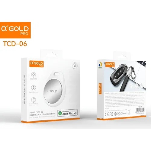 Rastreador de Dispositvo GPS Apple Find My A'Gold TCD-06