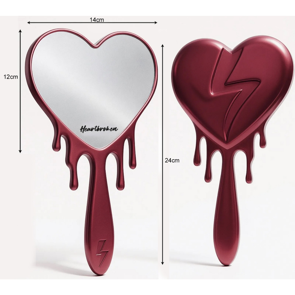 LP BEAUTY - Heartbroken - Espelho - Contém 1 unidade — imagem 2 de 2