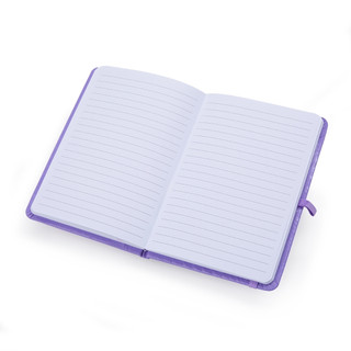 Caderno Diário 80 Folhas com Pauta e Capa Emborrachada Resistente à Água