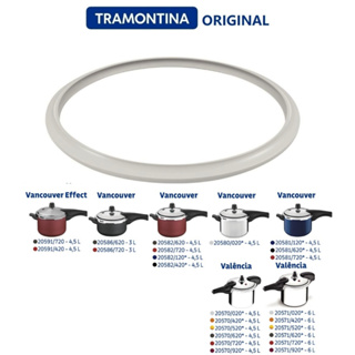 Borracha / Anel de Vedação de Panela de Pressão TRAMONTINA - Vancouver e Valência em Oferta na Shopee