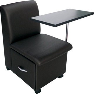 Cadeira Ciranda Manicure Com Mesa Regulável Poltrona