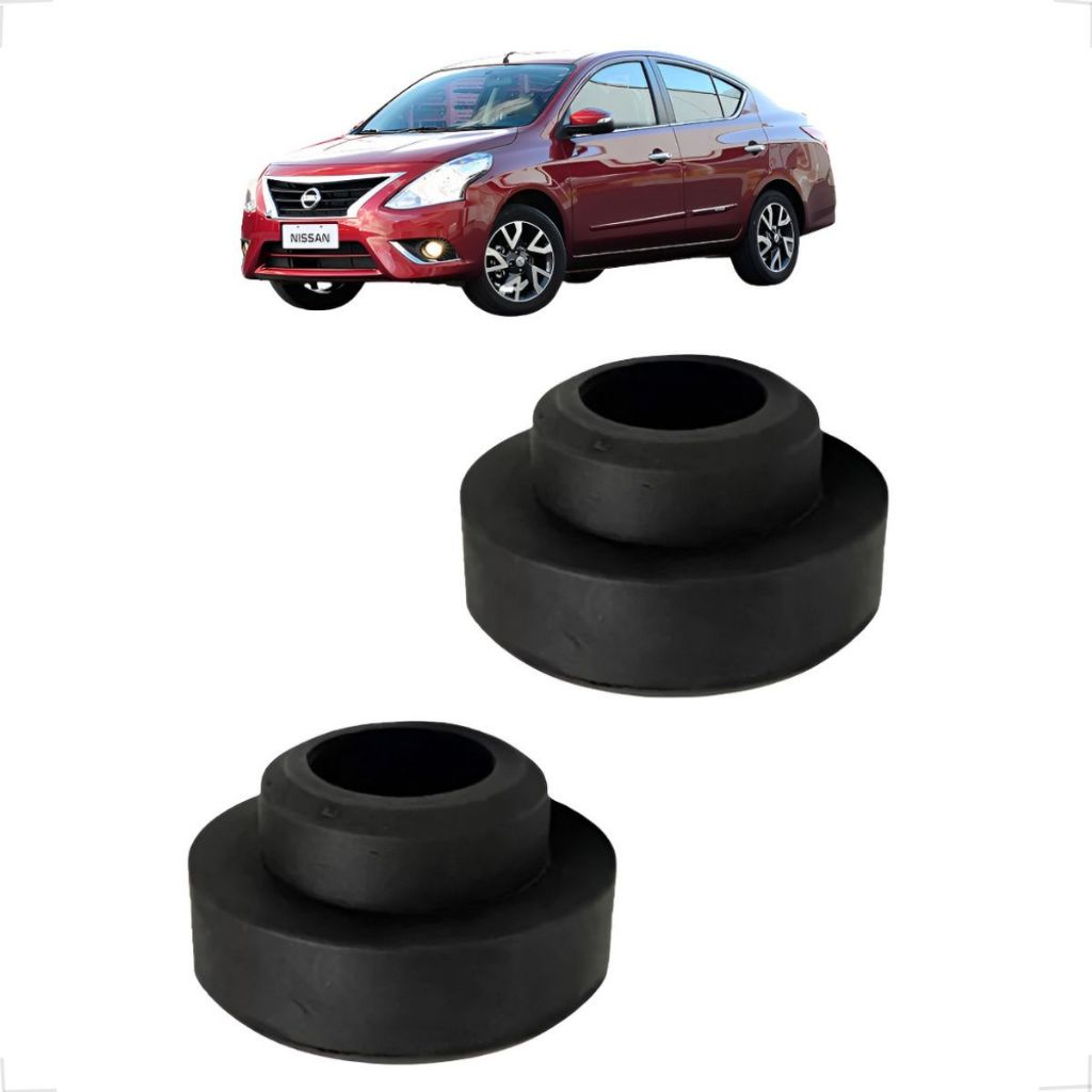 Calço Espaçador 32mm Mola Traseira Nissan Versa Kicks Picanto