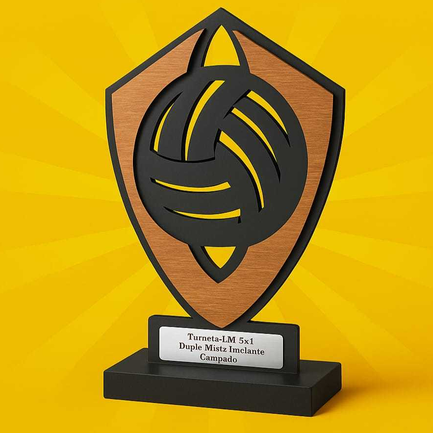 Troféu de Vôlei Personalizado