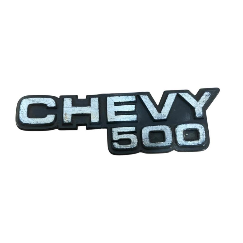 Emblema Chevy 500 Original Gm Para Chevy 500 até 1995
