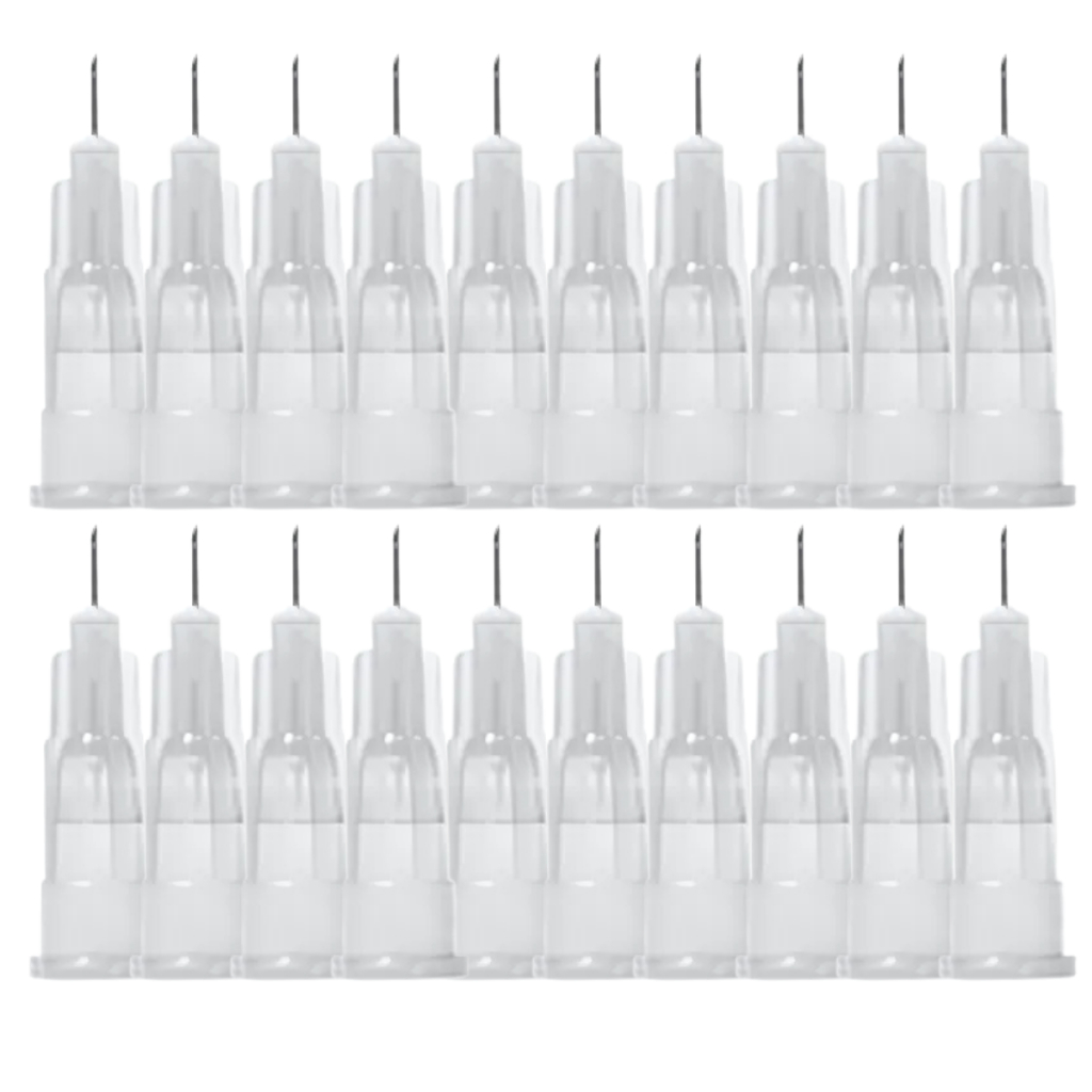 Agulha de Lebel 31g 0,25mm x 4mm Mesoterapia Microagulha Botox PRO Beauty 20 Unidades