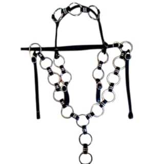 Peitoral, Cabeçada Inox Traia Profissional Muares Com Virola em Oferta na Shopee