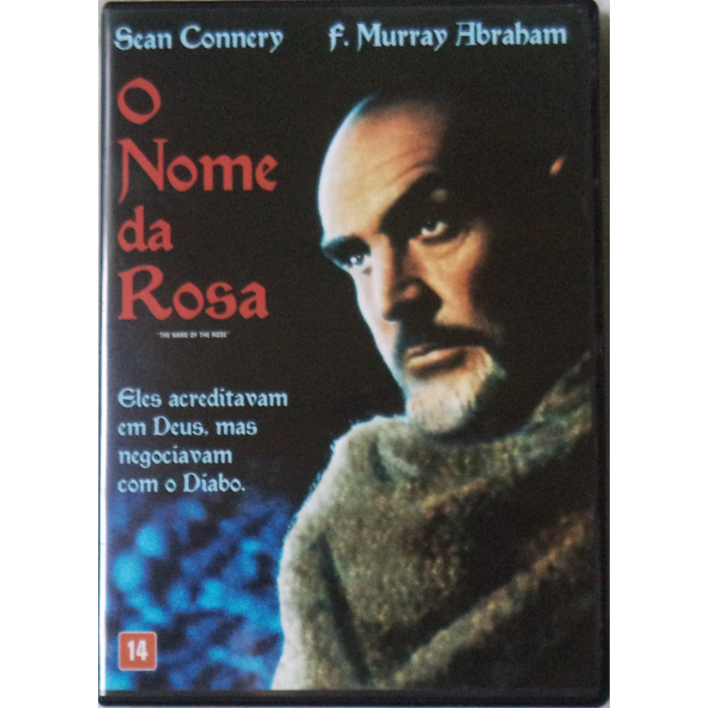 Dvd o Nome da Rosa Sean Connery Original Sem Dublagem