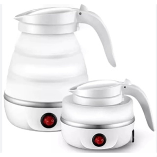 Chaleira Dobrável Para Viagem Silicone 110V Jarra Elétrica Portátil Automática 600ml em Oferta na Shopee