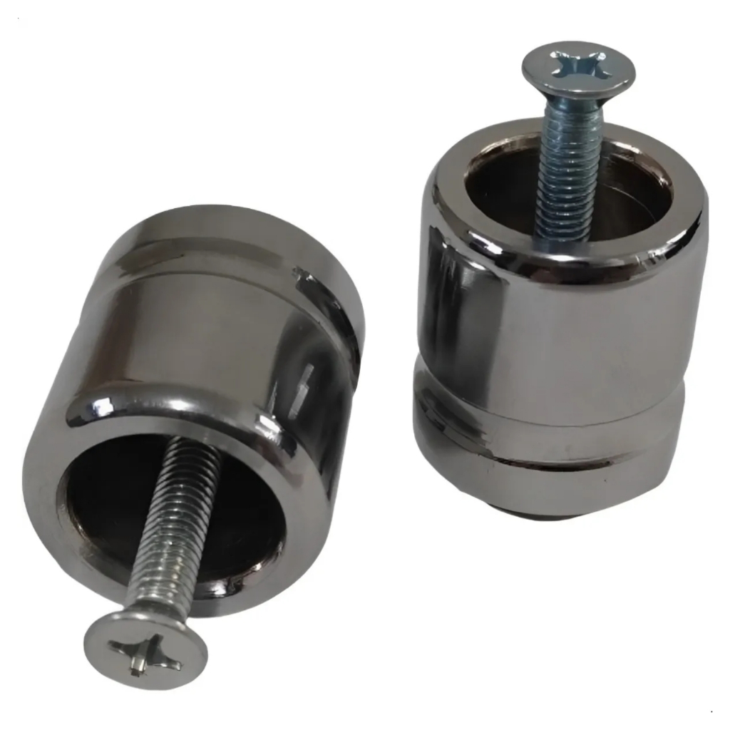 Par Peso De Guidão Cromado Modelo Bmw S1000 Titan 125 150 160 em Oferta na Shopee