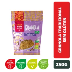 Granola Tradicional Sem Glúten 250 g