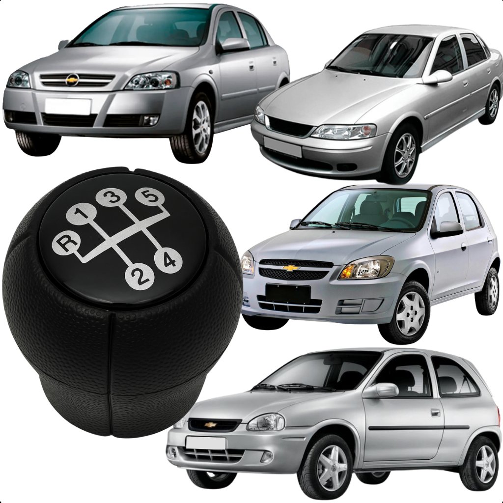 Manopla Bola Câmbio Chevrolet Corsa Celta Prisma Vectra Astra 1994 95 96 97 98 99 2000 a 2012 em Oferta na Shopee