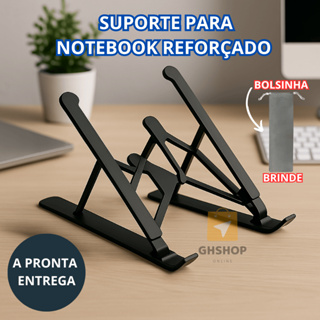 Suporte Base Para Notebook Mesa Apoio Tablet Portatil com Regulagem Dobravel em Oferta na Shopee